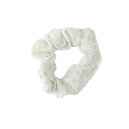 Stroberi Mini Scrunchie Flower Hair Tie