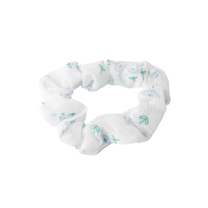 Stroberi Mini Scrunchie Pattern Hair Tie