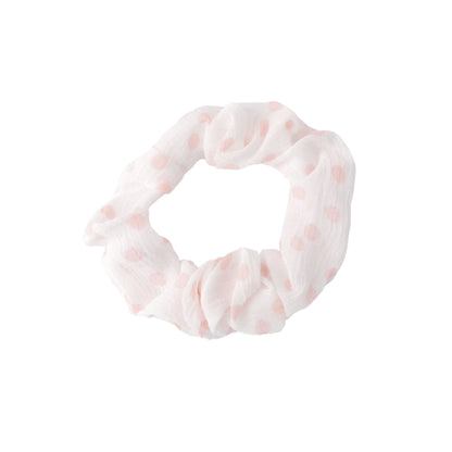 Stroberi Mini Scrunchie Pattern Hair Tie