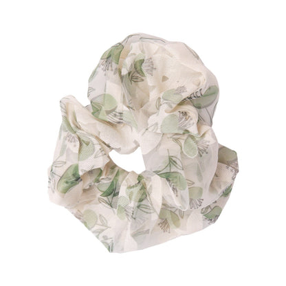 Stroberi Scrunchie Motif Flower Hair Tie