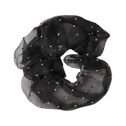 Stroberi Scrunchie Motif Dot Hair Tie