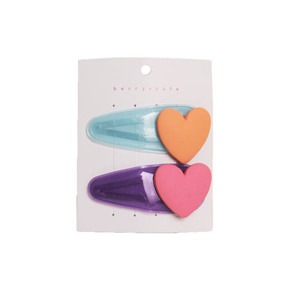 Stroberi Taper Love Hair Clip Set