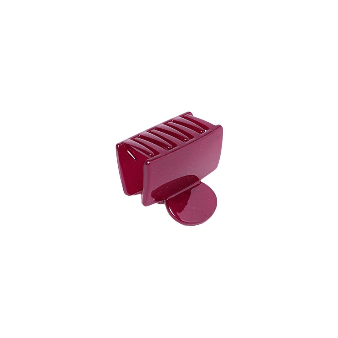 Stroberi Rectangle Glitter Hair Clip