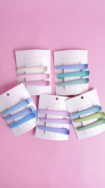 Stroberi Taper Color Hair Clip Set